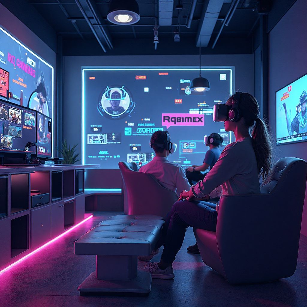 VR gaming zone